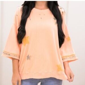 Easel Star Gaze Women's Crewneck Sweatshirt